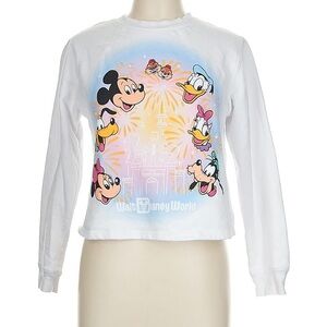Disney White Long Sleeve Shirt
